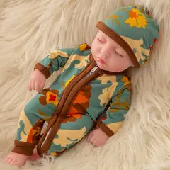 TIOZONEY - Muñeca bebe reborn vinilo de silicona juguetes para 30cm