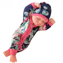 TIOZONEY - Muñeca bebe reborn vinilo de silicona juguetes para 30cm