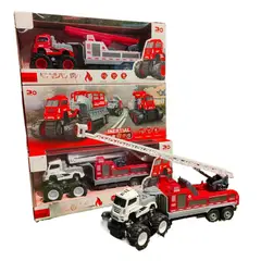 TIOZONEY - Camión de bomberos de juguetes infantiles