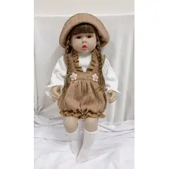TIOZONEY - Muñeca bebe reborn vinilo de silicona juguetes para 45cm
