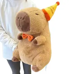 TIOZONEY - Peluche De Capibara Kawaii Carpincho 30Cm-