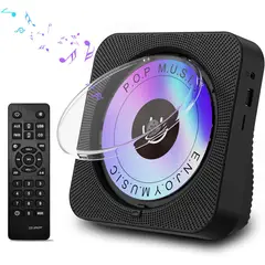 TIOZONEY - Reproductor de CD Bluetooth Pantalla LED