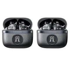LENOVO - Set 2 Audífonos Clip TA240 TWS Bluetooth 5.4 Negro