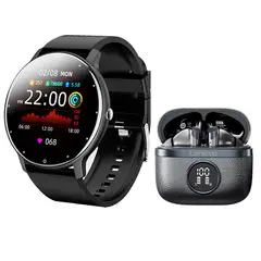 LENOVO - Audífonos TA240 -Dorado y Toumi Fit 2-W Reloj inteligente