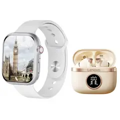 LENOVO - Audífonos TA240-Dorado BT54 y Toumi Watch S10 Pro-W