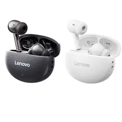 LENOVO - Set 2 Audífonos Clip TA230 TWS Bluetooth 5.4 Negro y Blanco