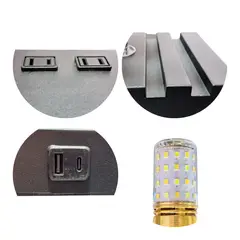 OPALUX - Lampara de Mesa Modelo Nida