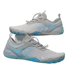 TIOZONEY - Calzado de senderismo descalzo Gris