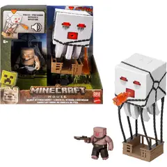 MINECRAFT - Blast Attack Ghast y Piglin Warrior sonido y Luz