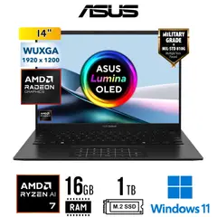ASUS - LAPTOP UM3406KA-QD092W 14" WUXG AMD Ryzen AI 7 16GB LPDDR5 1TB SSD Win11
