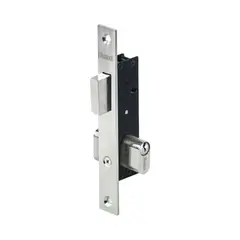 VISALOCK - Cerradura Pico Recto Faenza Acero Niquelado 16 mm By Cisa