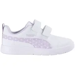 PUMA - Zapatilla Courtflex V3 Dotty V Ps 398758 04 para Niña