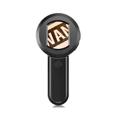 GENERICO - Microscopio digital USB tipo C pantalla IPS 2 portátil con luz UV