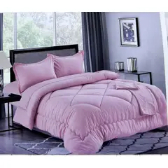 MINGDA - Set edredón Queen antiestrés de 5 pz 100% Algodón