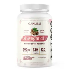 OEM - ASHWAGANDHA KSM-66 Adaptogeno NATURAL (500mg) 120 capsulas