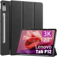 GENERICO - Funda Protector imantado para Lenovo P12 12 7- NEGRO