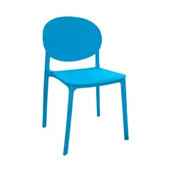 IKASA - Silla de comedor Dana azul claro de Comodoy