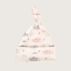 RIKURIY - Gorro de nubes color rosa