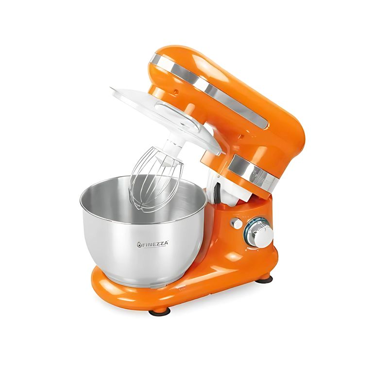 Batidora de Tazón de 6 Velocidades con 600W Naranja FZ-6812B