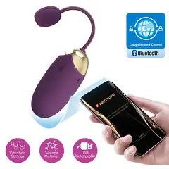 PRETTY LOVE - Huevo Vibrador Parejas Abner Morado Control APP Smartphone + Bluetooth