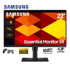 Monitor Essential S4 22 LS22D400GALXPE IPS FHD 100HZ Pivote