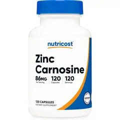 NUTRICOST - Zinc Carnosina Carnosine 120 capsulas