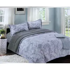 MINGDA - Set de Edredón 2 pz piel de ángel de 5 piezas invierno