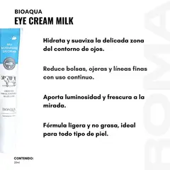 BIOAQUA - CONTORNO DE OJOS DE LECHE 20ML