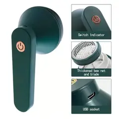 GENERICO - REMOVEDOR DE PELUSA RECARGABLE Y PORTÁTIL