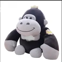 GENERICO - Gorila Peluche Mono de 45 Cm Suave Importado