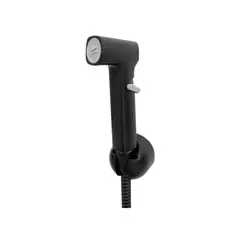 FRATELLI - DUCHA BIDET DE PVC CON MANGUERA REFORZADA NEGRO GN150025B