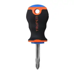 TRUPER - Desarmador Estrella Cruz 1/4" x 1 1/2" Mango Comfort Grip 14073