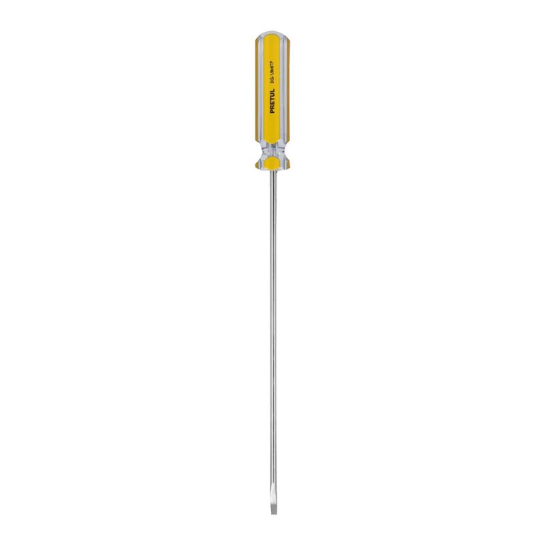 Desarmador Plano Cabinet 1/8" x 6" Mango de PVC 21465
