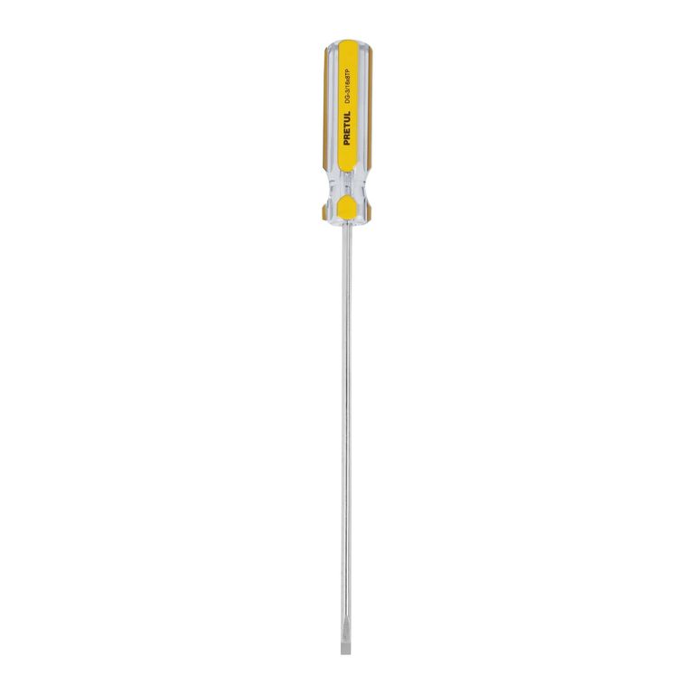 Desarmador Plano Cabinet 3/16" x 8" Mango de PVC 21469