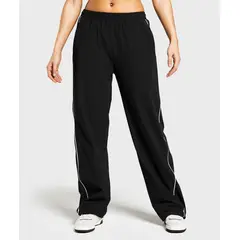 GENERICO - JOGGER OVERSIZE MUJER - PANTALÓN DEPORTIVO ANCHO MUJER - TRACK PANTS