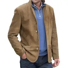 TIOZONEY - Chaqueta casual para hombres