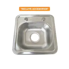 FRATELLI - LAVADERO DE COCINA ACERO INOXIDABLE SATINADO LP-3838