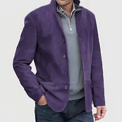 TIOZONEY - Chaqueta casual para hombres