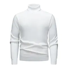 TIOZONEY - Suéter De Punto Con Forro Polar