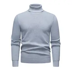 TIOZONEY - Suéter De Punto Con Forro Polar