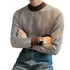 TIOZONEY - Camisa de punto polo para hombres.