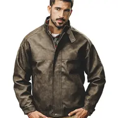 TIOZONEY - Chaqueta de solapa masculina blusa retro