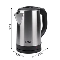RAFF - HERVIDOR ELÉCTRICO 2.5 LITROS RAF CON APAGADO AUTOMÁTICO