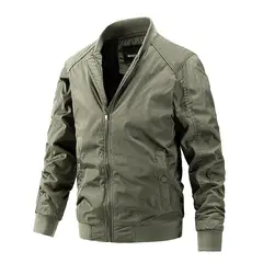 TIOZONEY - Chaqueta informal para hombre