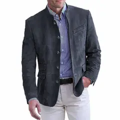 TIOZONEY - Chaqueta casual para hombres