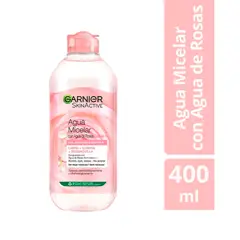 GARNIER - Agua Micelar Skin Active Agua de Rosas 400ml
