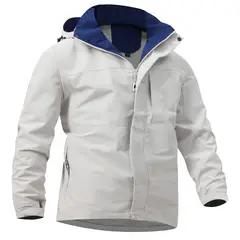 TIOZONEY - Chaqueta Hombre -Blanco