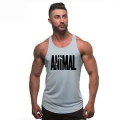 TIOZONEY - Polera sin mangas estampado hombre