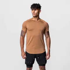 TIOZONEY - Polera Cuello Redondo Algodón Premium Hombre