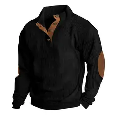 TIOZONEY - Polera de Manga Larga Hombre
